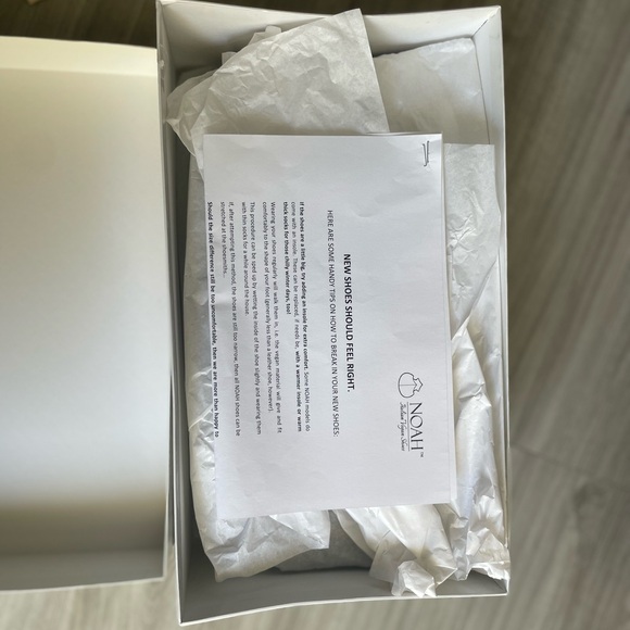 Noah Italian Vegan Shoes Diego Black (New! Never Worn) - Picture 8 of 11